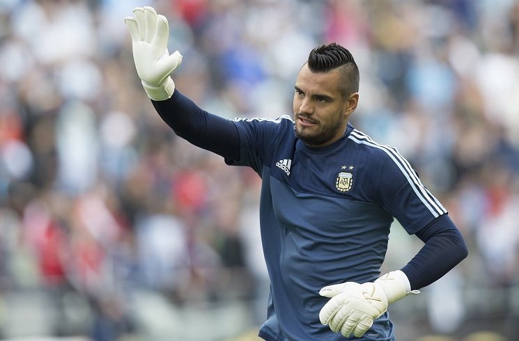 infortunio sergio romero argentina