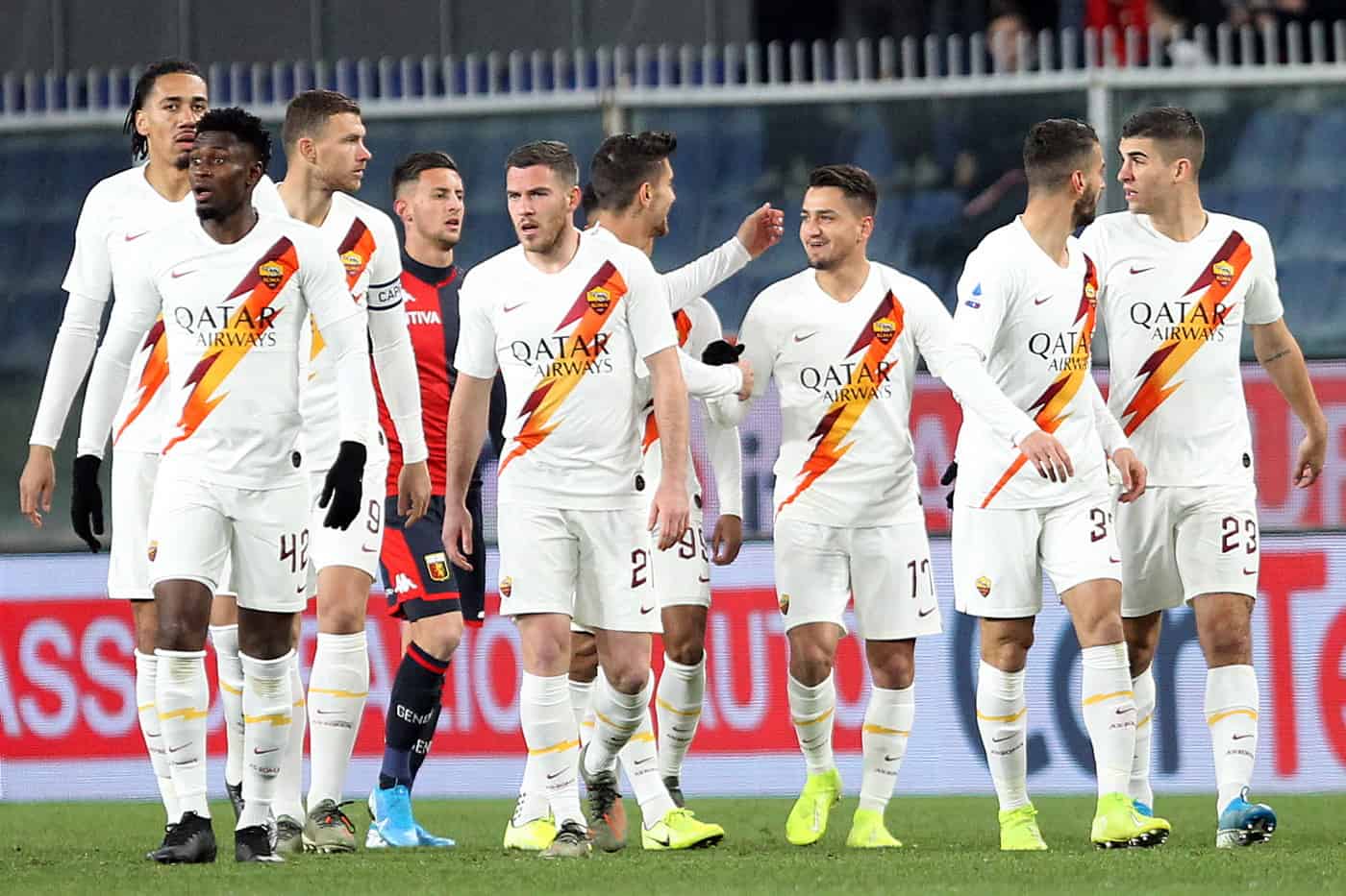 Genoa- Roma 1-3, voti e analisi: Spinazzola il migliore, Diawara diga, Pau Lopez mani di Dio