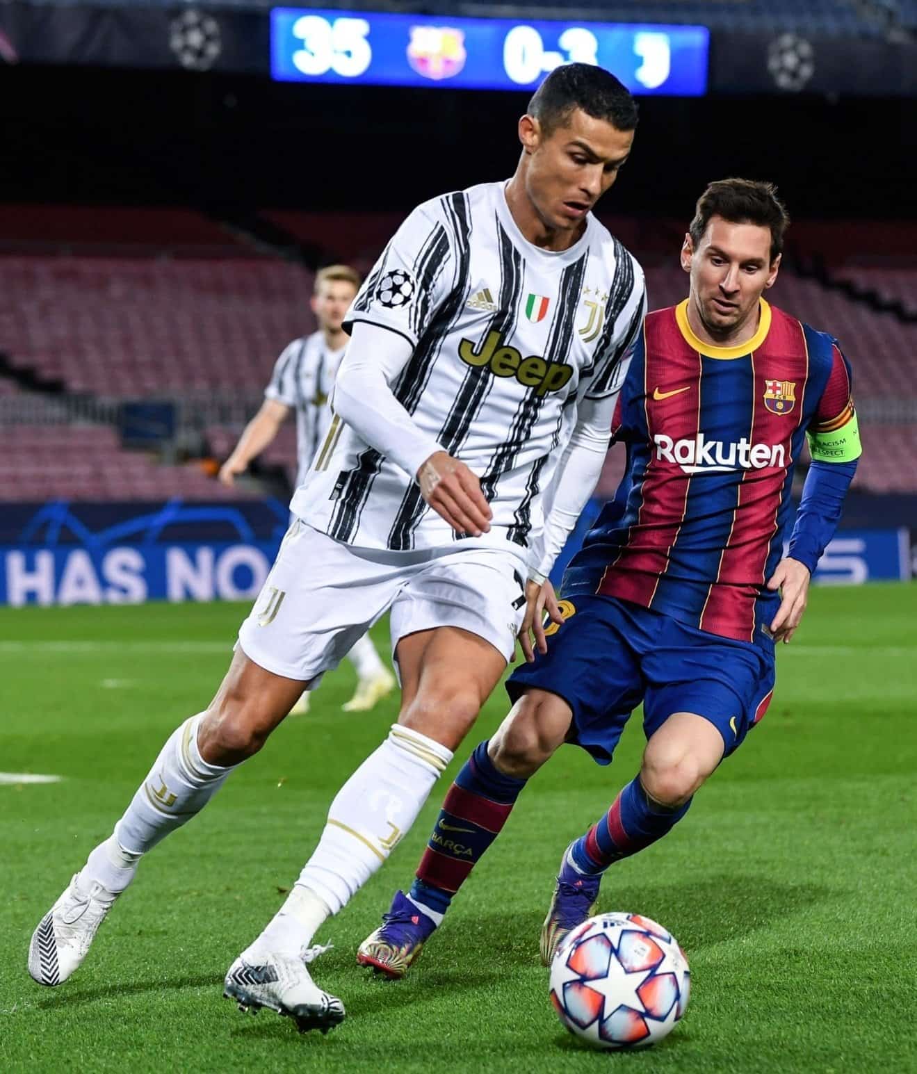 Barcelona-Juventus 0-3, voti e pagelle: impresa epica e primo posto ! CR7 vince il duello con Messi !