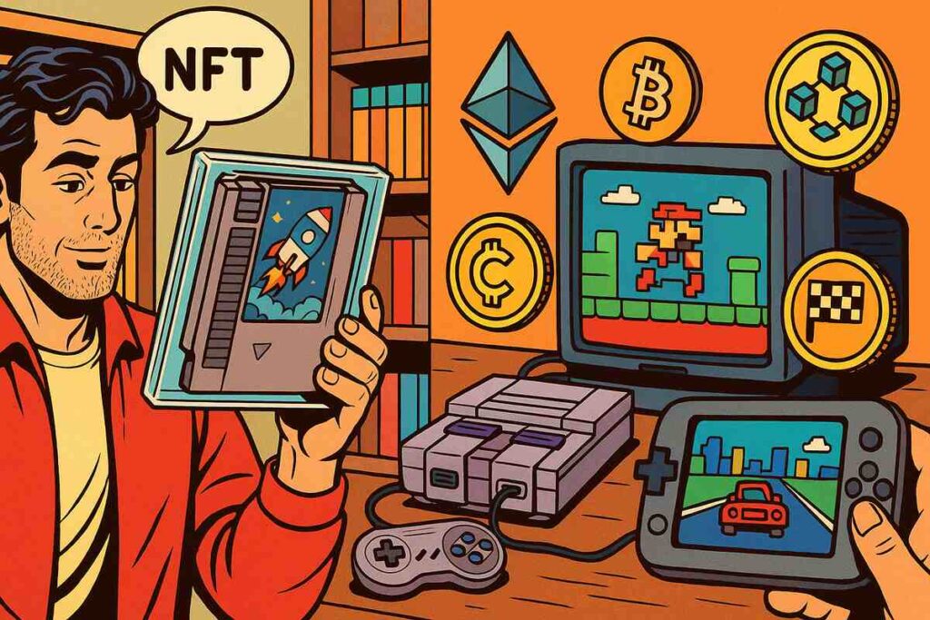 Preservare i retrogames con gli NFT