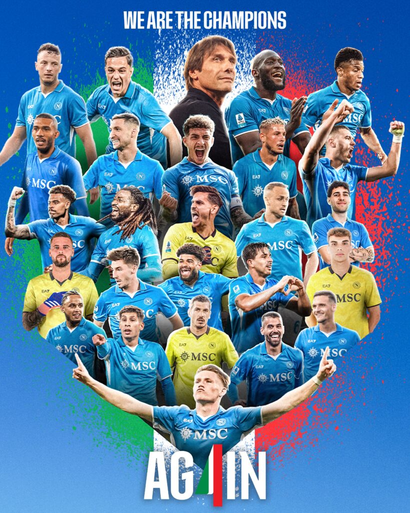 Napoli Campione d’Italia 2025: è lo Scudetto della consacrazione