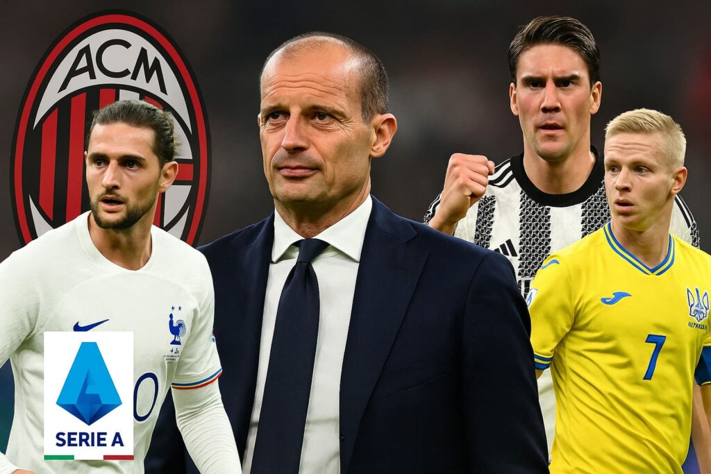 Rabiot sfuma, Vlahovic e Zinchenko troppo costosi