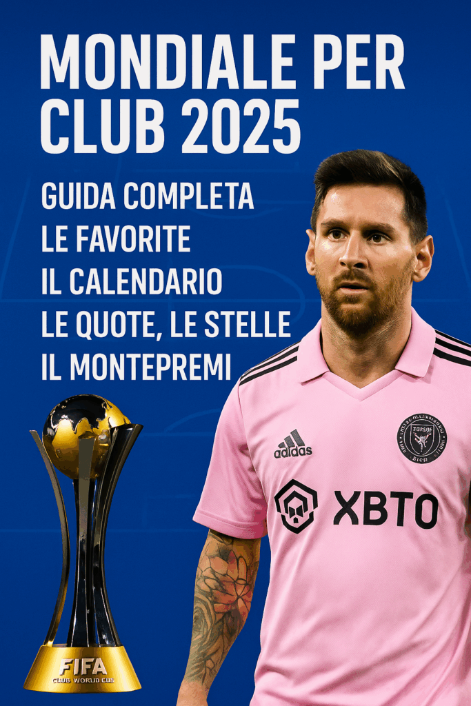 Mondiale per Club 2025: guida completa al torneo FIFA negli Stati Uniti – calendario, squadre favorite, quote, stelle e montepremi