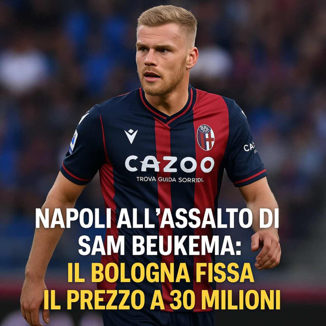 Napoli all’assalto di Sam Beukema