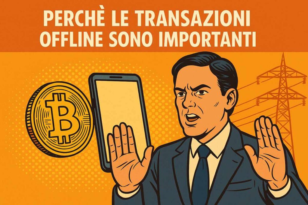 Come funzionano le transazioni senza internet