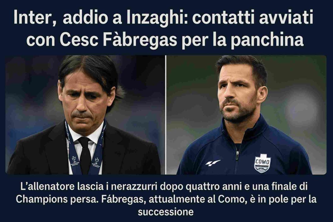 Cambio allenatore in casa Inter